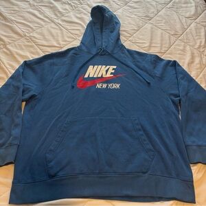 Nike “New York” Blue Hoodie Size XL